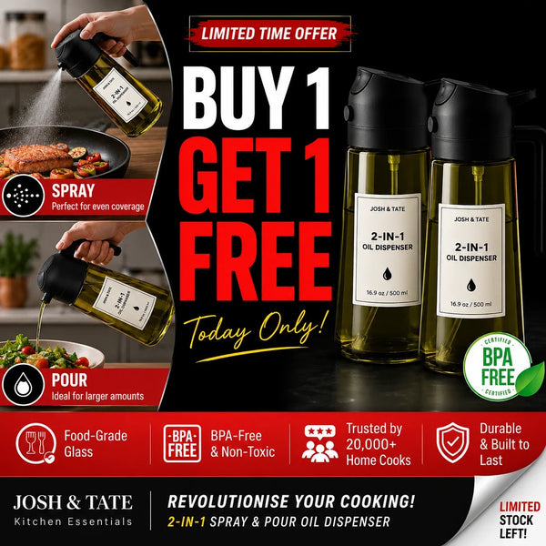 Olea™ 2 in 1 Oil Dispenser