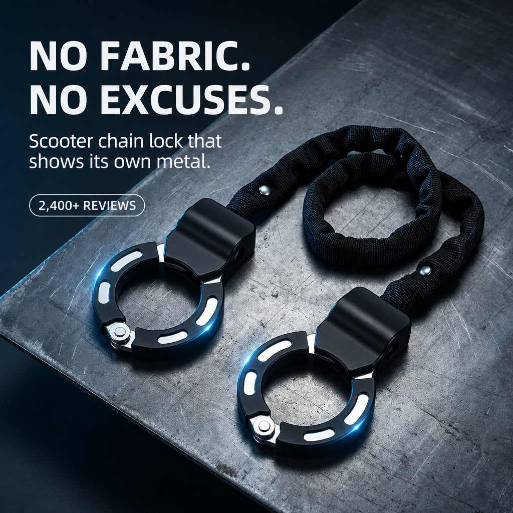 CuffLock - Anti-Theft Scooter & Bike Chain Lock