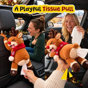 Funny Christmas Reindeer Tissue Holder – The Cheekiest Christmas Decor thumbnail 3