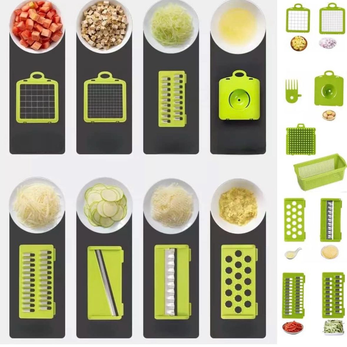 16 in 1 Vegetable Chopper Dicer Cutter