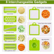 16 in 1 Vegetable Chopper Dicer Cutter thumbnail 4