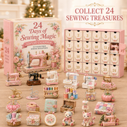 24 Days of Sewing Magic Advent Calendar – 24 Collectible Sewing Miniatures for Crafters, Quilters & Sewing Lovers thumbnail 4
