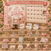 24 Days of Sewing Magic Advent Calendar – 24 Collectible Sewing Miniatures for Crafters, Quilters & Sewing Lovers thumbnail 5