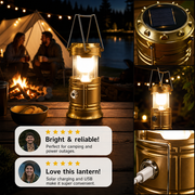 Solar-Powered Retractable Camping Lantern thumbnail 4