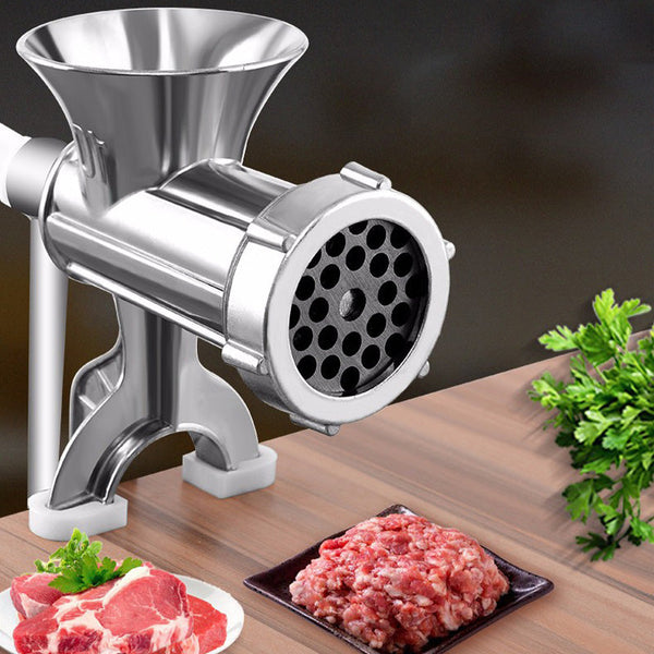 Home Hand Crank Meat Grinder and Sausage Stuffer