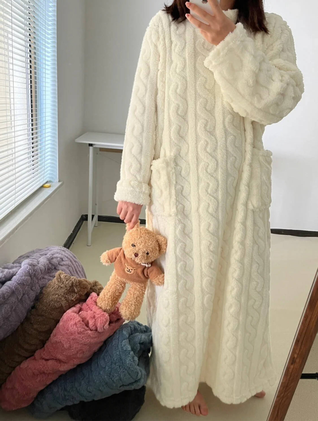 🔥 Hot Sale 50% OFF 🔥Winter Coral Velvet Home Clothes✨𝘉𝘶𝘺 𝘢𝘯𝘺 2 𝘢𝘯𝘥 𝘨𝘦𝘵 𝘢𝘯 𝘦𝘹𝘵𝘳𝘢 8% 𝘥𝘪𝘴𝘤𝘰𝘶𝘯𝘵