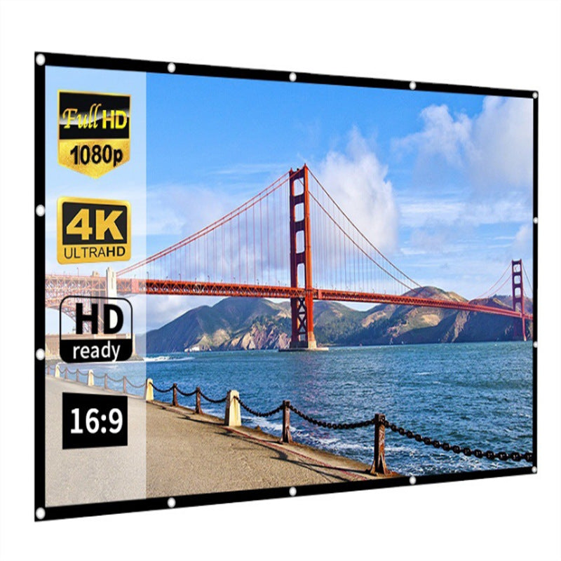 Matte White Projection Screen, Immersive Home Theater