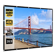 Matte White Projection Screen, Immersive Home Theater thumbnail 1