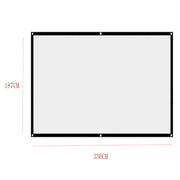 Matte White Projection Screen, Immersive Home Theater thumbnail 5