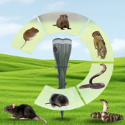 Solar Powered Waterproof Screw Mole Repellent thumbnail 7