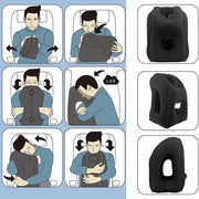 Portable Inflatable Ergonomic Travel Pillow thumbnail 5