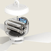 Rechargeable ceiling fan with LED lights! 🌬️✨ thumbnail 8