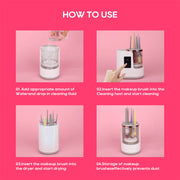3-in-1 Electric Makeup Brush Cleaner thumbnail 9