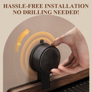 💥 Walnut Suction Cup Bathroom Shelf thumbnail 7