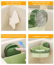 Suction Cup Sink Corner Rack thumbnail 4