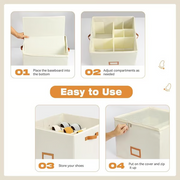 Fabric Shoe Organiser Storage Box thumbnail 9