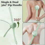 Long-handled electric exfoliating bath brush thumbnail 2