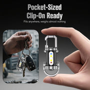 Rechargeable Keychain Flashlight – Ultra-Bright Mini Light for Everyday Carry ✨ thumbnail 4