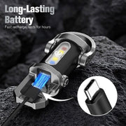 Rechargeable Keychain Flashlight – Ultra-Bright Mini Light for Everyday Carry ✨ thumbnail 5