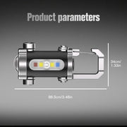 Rechargeable Keychain Flashlight – Ultra-Bright Mini Light for Everyday Carry ✨ thumbnail 7