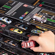 48 Mini Pull-Back Cars with Built-In Garage Set thumbnail 3