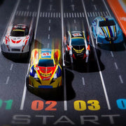 48 Mini Pull-Back Cars with Built-In Garage Set thumbnail 7