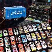48 Mini Pull-Back Cars with Built-In Garage Set thumbnail 10