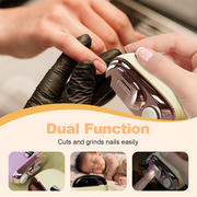 2-in-1 Smart Electric Nail Clipper & Polisher thumbnail 1