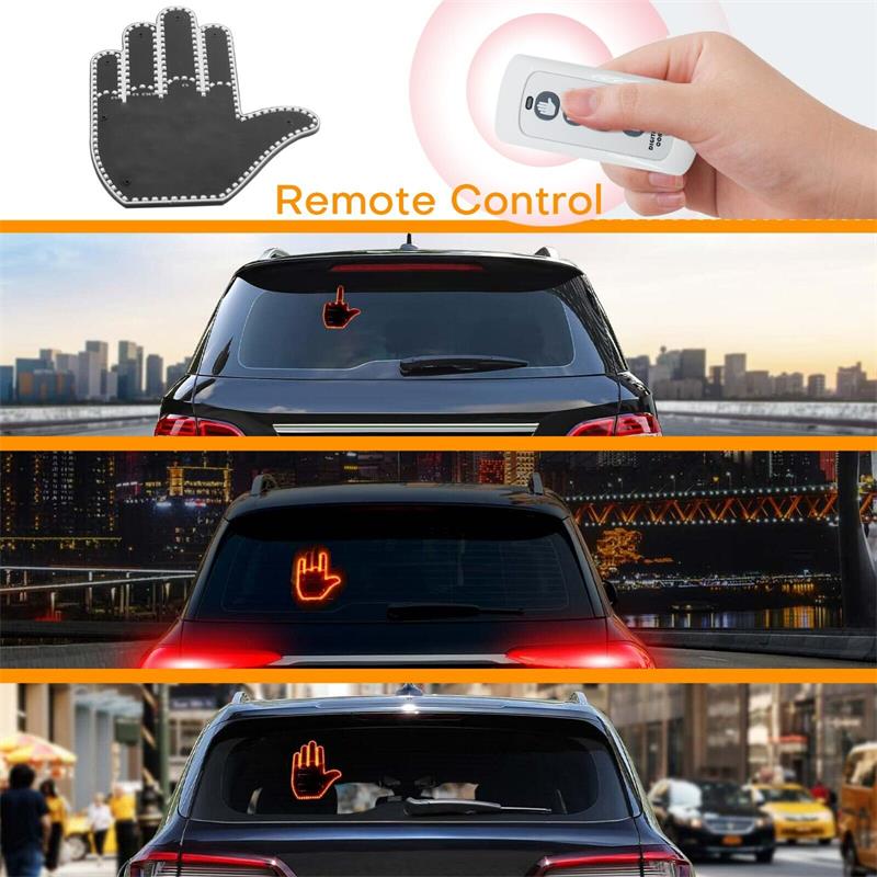 Car Hand Gesture LED Light with Remote Control