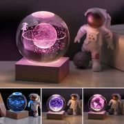 🔮3D Galaxy Crystal Ball Nightlight Decorlamp thumbnail 1