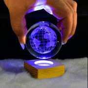 🔮3D Galaxy Crystal Ball Nightlight Decorlamp thumbnail 5