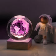 🔮3D Galaxy Crystal Ball Nightlight Decorlamp thumbnail 7