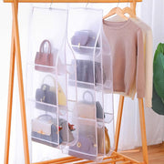 Hanging Handbag Dust-Proof Organizer with 6/8 Large Pockets thumbnail 4
