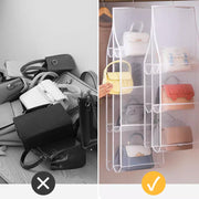 Hanging Handbag Dust-Proof Organizer with 6/8 Large Pockets thumbnail 7