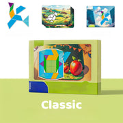 Educational magnetic tangram puzzle for children thumbnail 9
