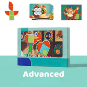 Educational magnetic tangram puzzle for children thumbnail 10