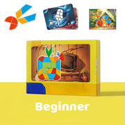 Educational magnetic tangram puzzle for children thumbnail 11