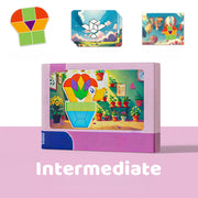 Educational magnetic tangram puzzle for children thumbnail 14