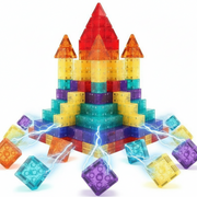 Magnetic Building Block Set for Kids thumbnail 2