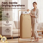 Portable 600W PTC Heating Clothes Dryer thumbnail 1