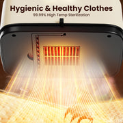 Portable 600W PTC Heating Clothes Dryer thumbnail 5