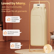 Portable 600W PTC Heating Clothes Dryer thumbnail 8