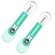 ✨ Elevate Your Fruit Preparation Game—The 3-in-1 Multi-Function Melon Ball Scoop & Carving Knife Set! ✨ thumbnail 15