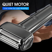 🪒Men's Rechargeable Foil Electric Shaver thumbnail 7