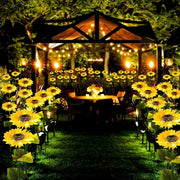 Triple-Head Solar-Powered Sunflower Lamp thumbnail 12