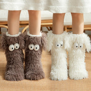 📢📢13.99 Buy 1 Get 1 Free!!!💗LAST DAY SALE 50% OFF⚡50K+ SOLD💕Women's Plush Slippers Socks Floor Socks Winter Home Indoor Thickened Fleece-Lined Anti-Slip Adult Women's Plush Snow Socks Shoe Covers thumbnail 1