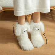 📢📢13.99 Buy 1 Get 1 Free!!!💗LAST DAY SALE 50% OFF⚡50K+ SOLD💕Women's Plush Slippers Socks Floor Socks Winter Home Indoor Thickened Fleece-Lined Anti-Slip Adult Women's Plush Snow Socks Shoe Covers thumbnail 6
