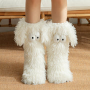 📢📢13.99 Buy 1 Get 1 Free!!!💗LAST DAY SALE 50% OFF⚡50K+ SOLD💕Women's Plush Slippers Socks Floor Socks Winter Home Indoor Thickened Fleece-Lined Anti-Slip Adult Women's Plush Snow Socks Shoe Covers thumbnail 15