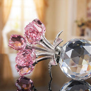 Everlasting Crystal Rose in Vase – Handcrafted Sparkling Keepsake, Fade-Resistant & Perfect Gift 🌹✨ thumbnail 6