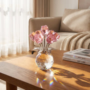Everlasting Crystal Rose in Vase – Handcrafted Sparkling Keepsake, Fade-Resistant & Perfect Gift 🌹✨ thumbnail 5